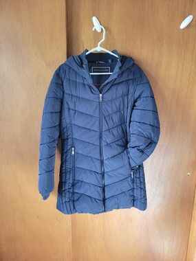 Tommy Hilfiger Navy Puffer Jacket